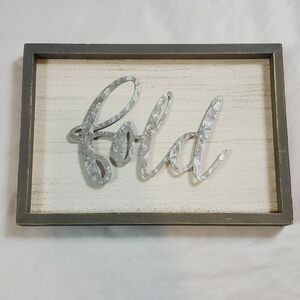 FOLD laundry room sign 12"×8¼"